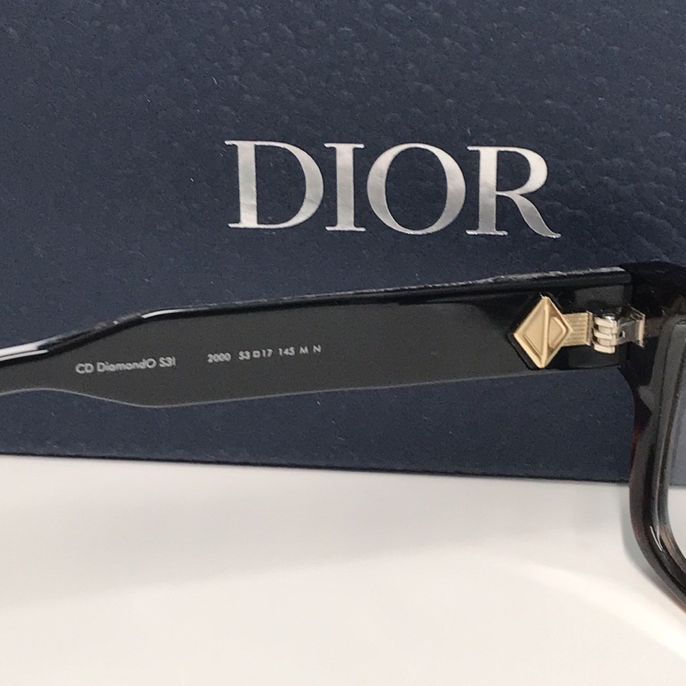 Dior Tortoise Shell Glasses CD DIAMONDO S31 - Picture 6 of 10